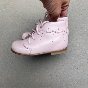 jacadi light pink booties